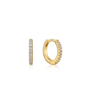 Sparkle Mini Hoop Earrings